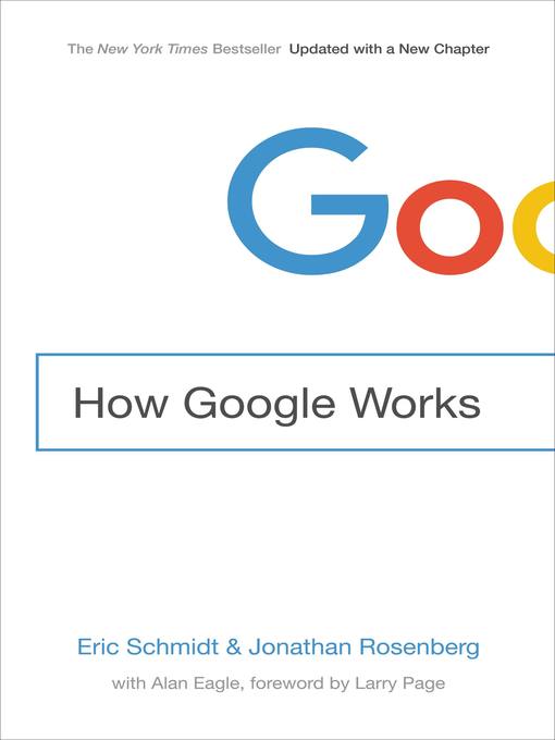 Title details for How Google Works by Eric Schmidt - Available